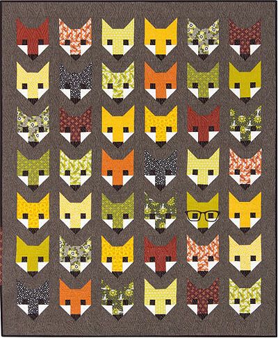 Elizabeth Hartman Patterns: Fancy Fox Elizabeth Hartman Patterns: Fancy Fox