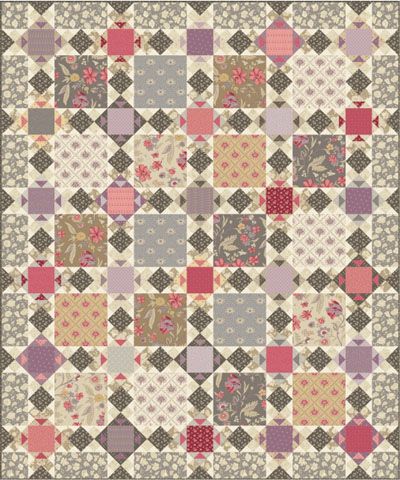 Wildflower Cottage Quilt Kit