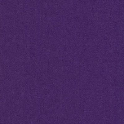 Kona Purple Cotton Solid Patchwork Fabric: (per 1/4 metre)