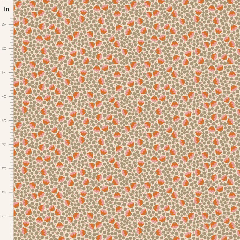 Tilda Bellflower Blenders fabric: Bellflower, Sand