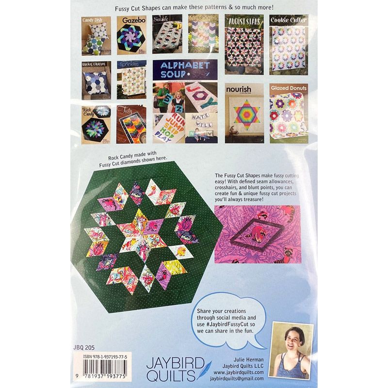 Fussy Cut Shapes Rulers, set of 6