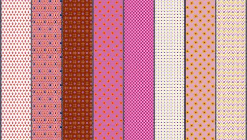 Mixed Bag of Lollies fabric: Beach Road