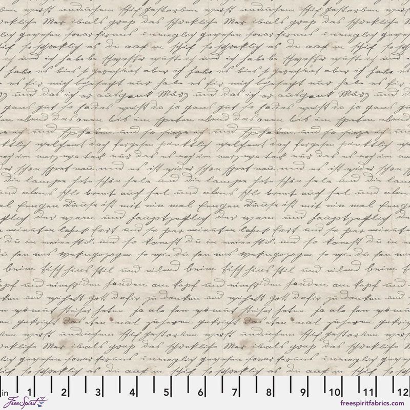 Eclectic Elements Palette fabrics, Charcoal Handwriting