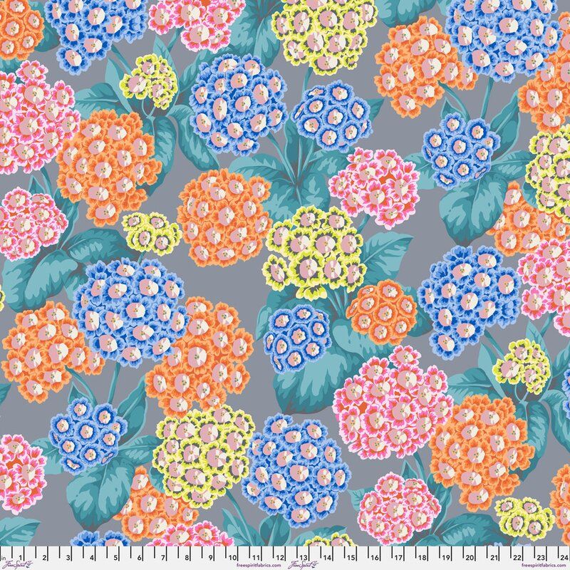 Kaffe Fassett Collective Fabric Alpines, Pastel