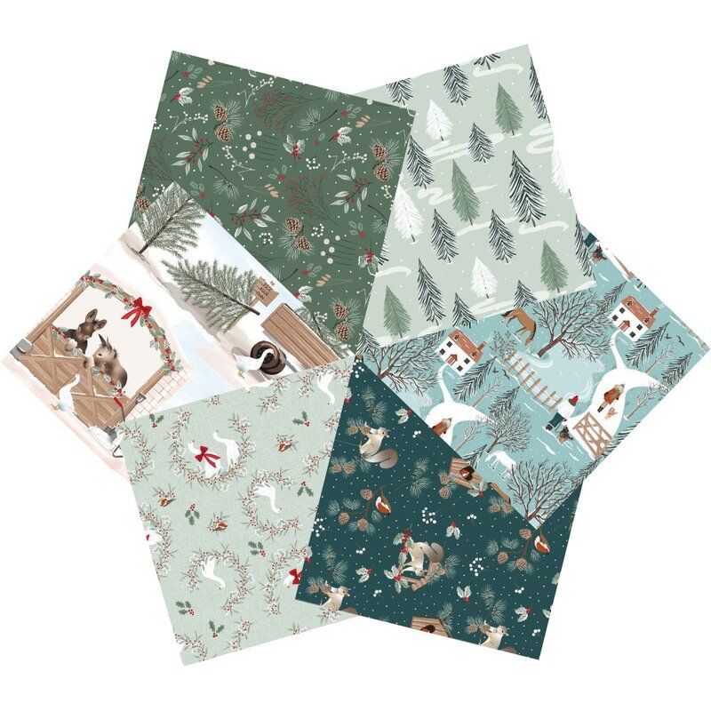 Christmas in the Country Fat Quarter Bundle
