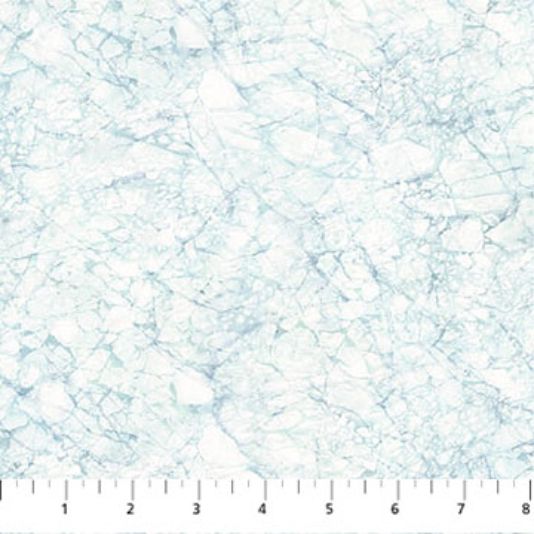 Tundra Crossing fabric: Cracked Ice, Pale Blue