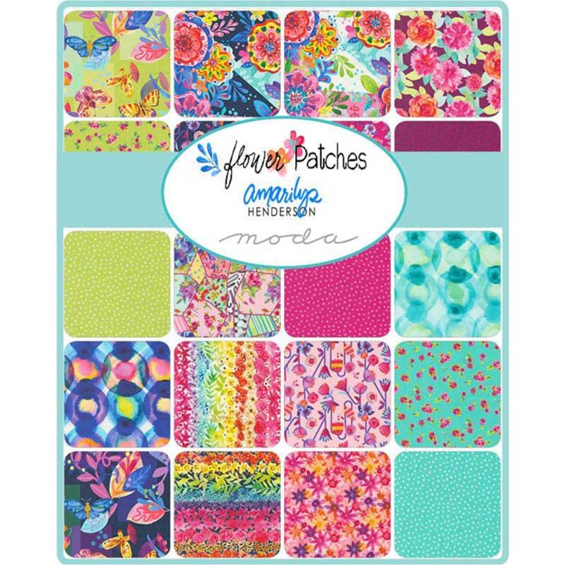 Flower Patches fabric: Moda Charm Pack