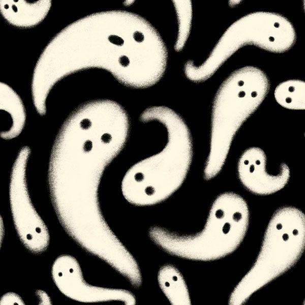 Halloween fabrics: Storybook Halloween, Ghosts Halloween fabrics: Storybook Halloween, Ghosts