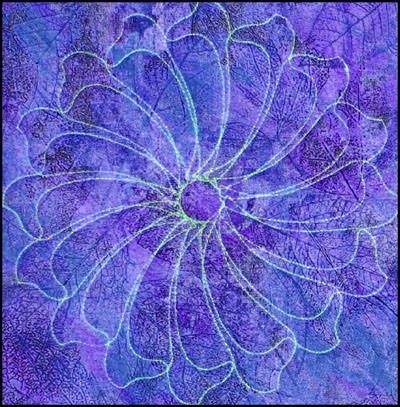 Westalee Ruler Circles on Quilts: Spinning Wheels 29 11 1/2"