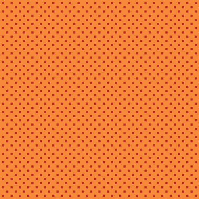 Snazzy Squares fabrics: Orange/Red