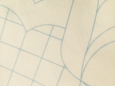 Wholecloth Mini Quilt  Welsh on Natural Kona