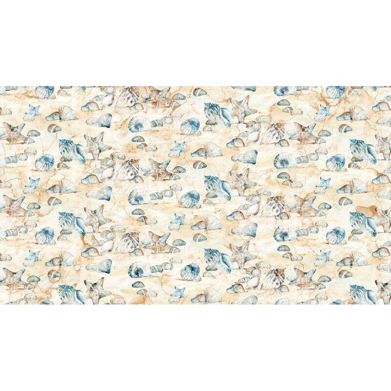 The Great Outdoors fabric: Coastal Scene The Great Outdoors fabric: Coastal Scene