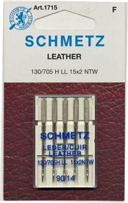 Schmetz Leather Sewing Machine Needles Size 90/14 Schmetz Leather Sewing Machine Needles Size 90/14