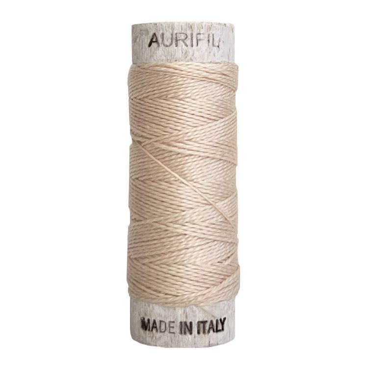 Aurifil 8 Cotton Thread 2000 Light Sand