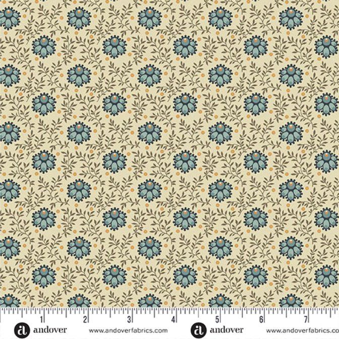 Farmer's Daughter fabric, Milkweed, Sandcastle Farmer's Daughter fabric, Milkweed, Sandcastle
