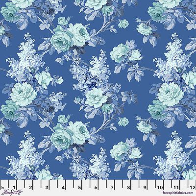 A Celebration of Sanderson fabric: Sorilla Small Indigo (per 1/4 metre) A Celebration of Sanderson fabric: Sorilla Small Indigo (per 1/4 metre)