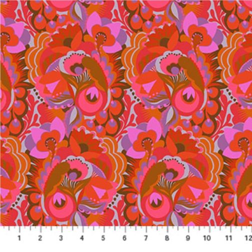 Shooting Star fabric: Unfurl, Amber Vintage