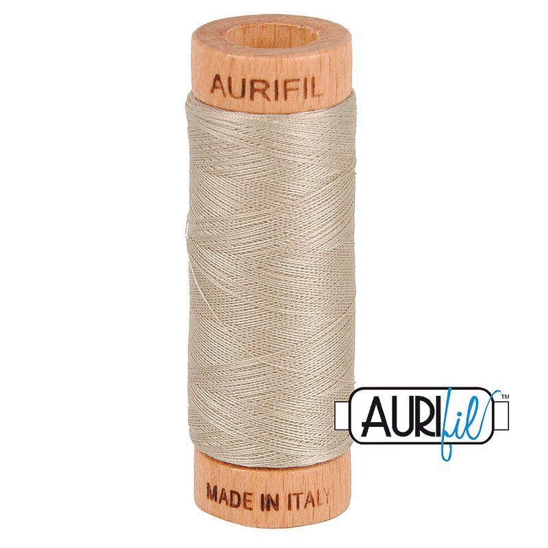 Aurifil 80 Cotton Thread 5011 Rope Beige Aurifil 80 Cotton Thread 5011 Rope Beige