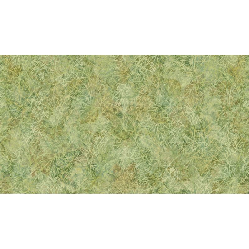 Autumn Breeze fabric, Branches, Green