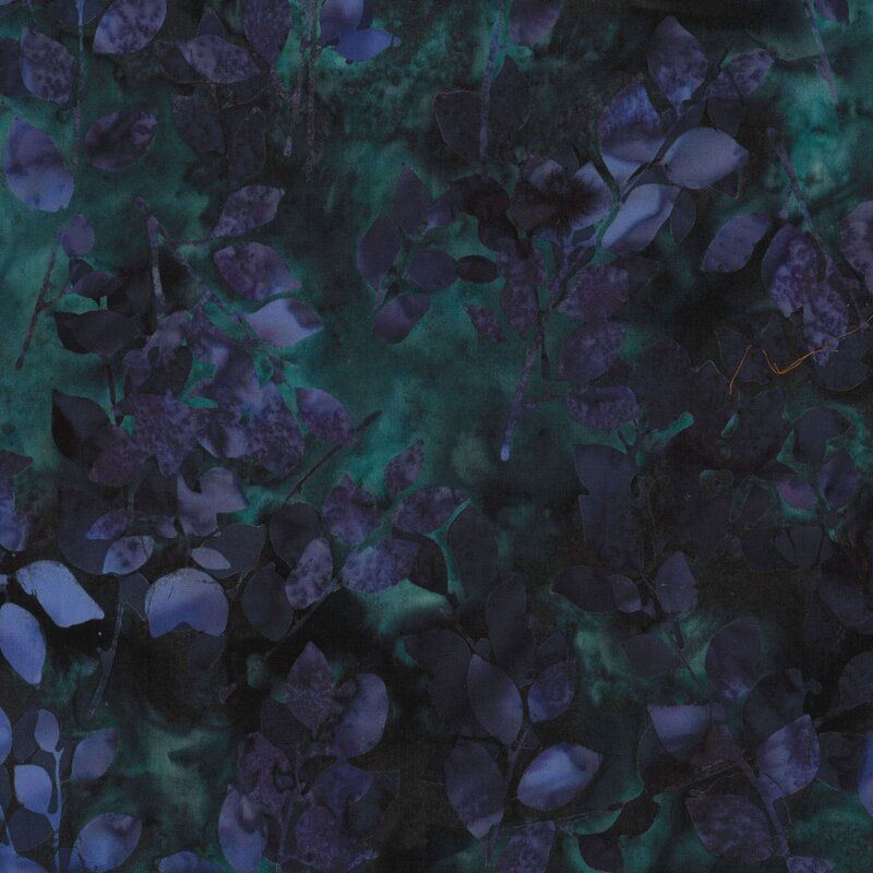 Hoffman Bali Batiks fabric, Peacock Hoffman Bali Batiks fabric, Peacock