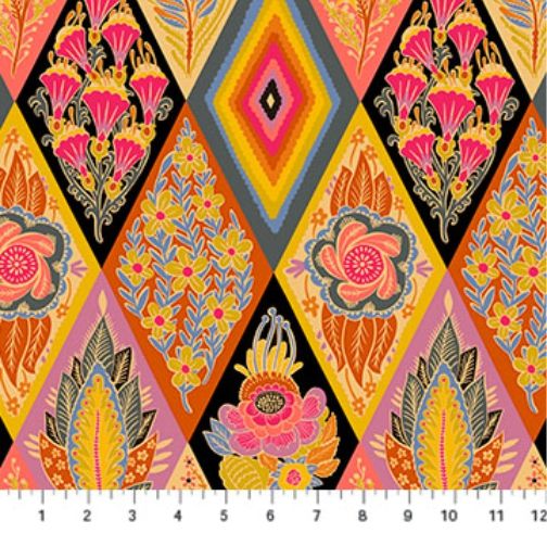 Shooting Star fabric: Socialite, Honey Lush
