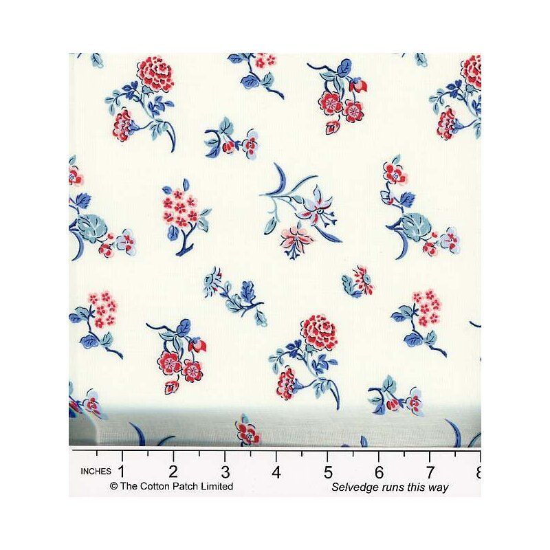 Liberty Arthur's Garden fabric: Tumbling Posies