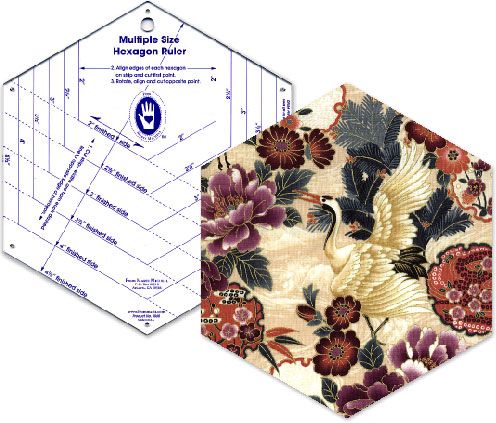 Marti Michell Hexagon Ruler Marti Michell Hexagon Ruler