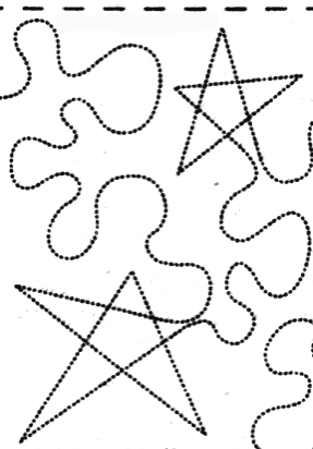 Periwinkle Pantograph 13" Wide