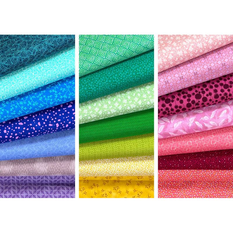 Cut Flowers 10" Patchwork Palette