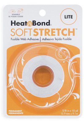 HeatnBond Lite Soft Stretch Tape Roll 5/8" x 10 yds