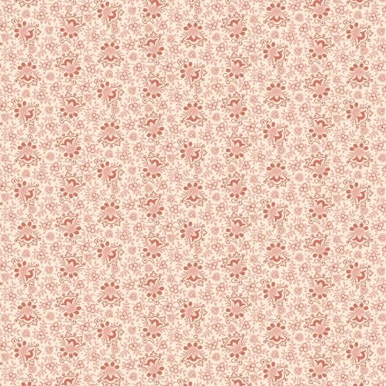 Country Coordinates Fabric: Bell Flower, Pink