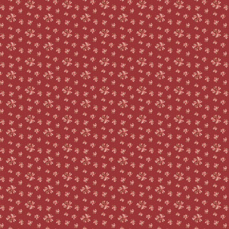 Lighthouse Red fabric: Sand Verbena, Red Roof Lighthouse Red fabric: Sand Verbena, Red Roof