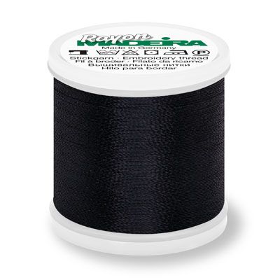 Madeira Embroidery Thread 1000 Black Madeira Embroidery Thread 1000 Black