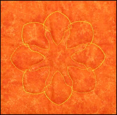 Westalee Ruler Circles on Quilts: Spinning Wheels 17  5 1/2" Low Shank