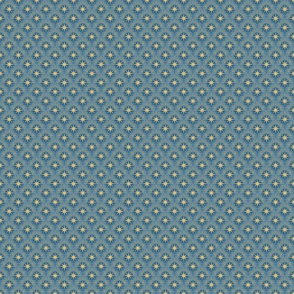 Luna Fabric: Glow, Blue