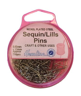 Sequin or Beading Pins (Lills) 0.65 x 13mm Sequin or Beading Pins (Lills) 0.65 x 13mm