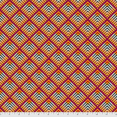 Madison One Fabric: Rectrix Red (per 1/4 metre)