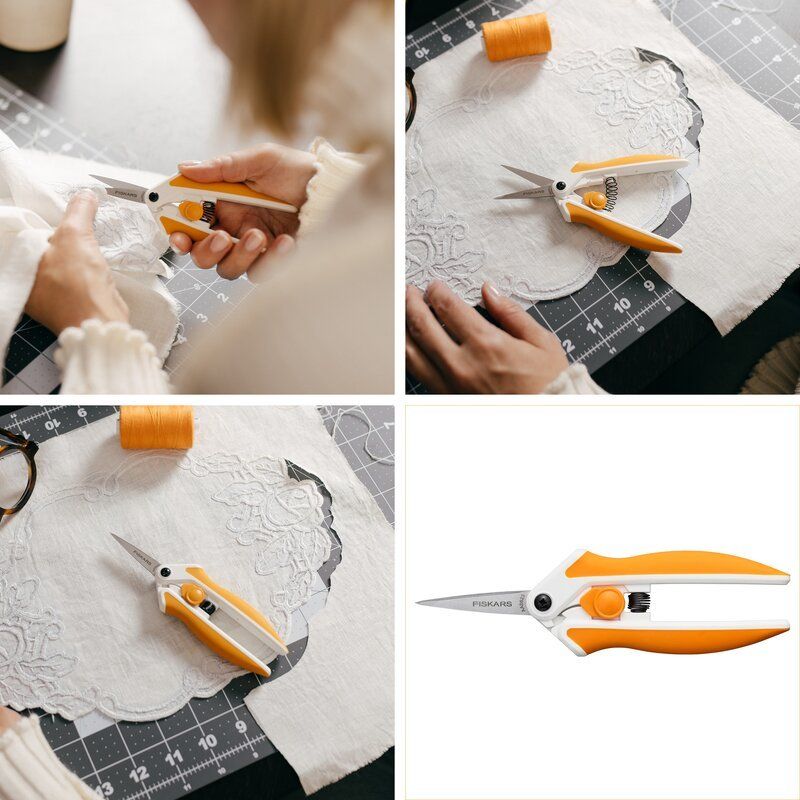 Fiskars Easy Action Softgrip Microtip Scissors 15cm