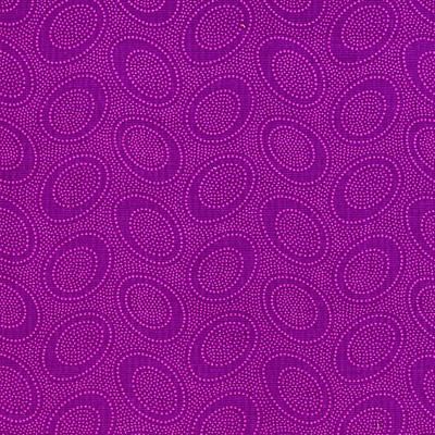 Kaffe Fassett Fabric Aboriginal Dots Plum  (per 1/4 metre)