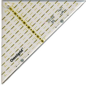 Omnigrid Right Triangle ( Up to 8" Sides) (R98) Patchwork Ruler Omnigrid Right Triangle ( Up to 8" Sides) (R98) Patchwork Ruler