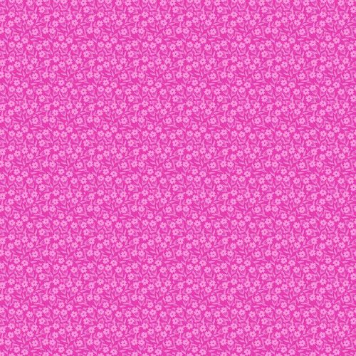 Petals and Stitches fabric: Sunshine Blooms, Pink