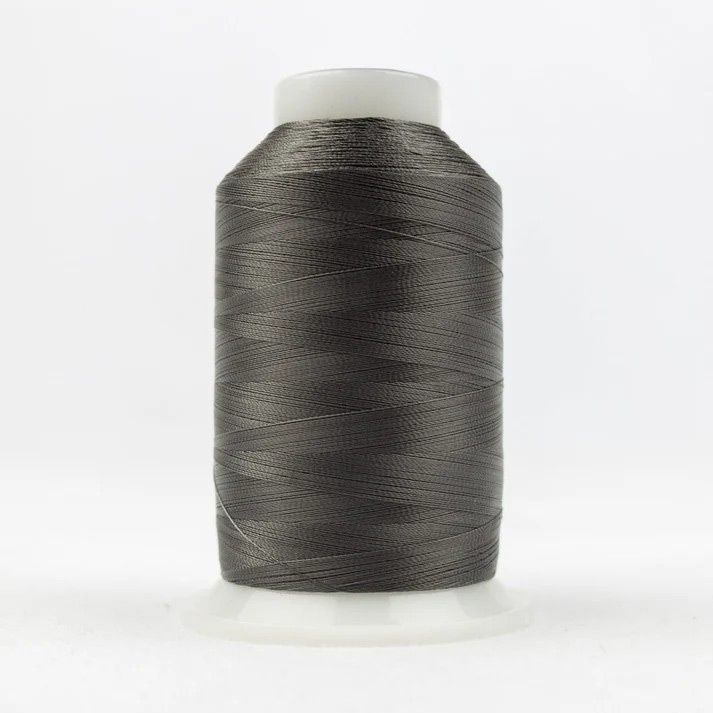 Deco Bob: 80wt 2ply Polyester Thread 2000m Spool Charcoal Deco Bob: 80wt 2ply Polyester Thread 2000m Spool Charcoal
