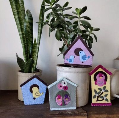 Bird Houses Ornaments Kit Rachels of Greenfield Bird Houses Ornaments Kit Rachels of Greenfield