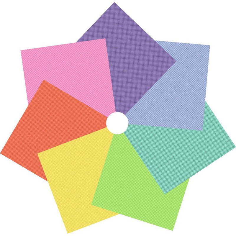 Tula Pink True Colours On the Grid Fat Quarter Bundle