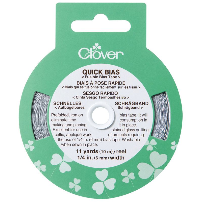 Silver 10m Quick Bias Tape