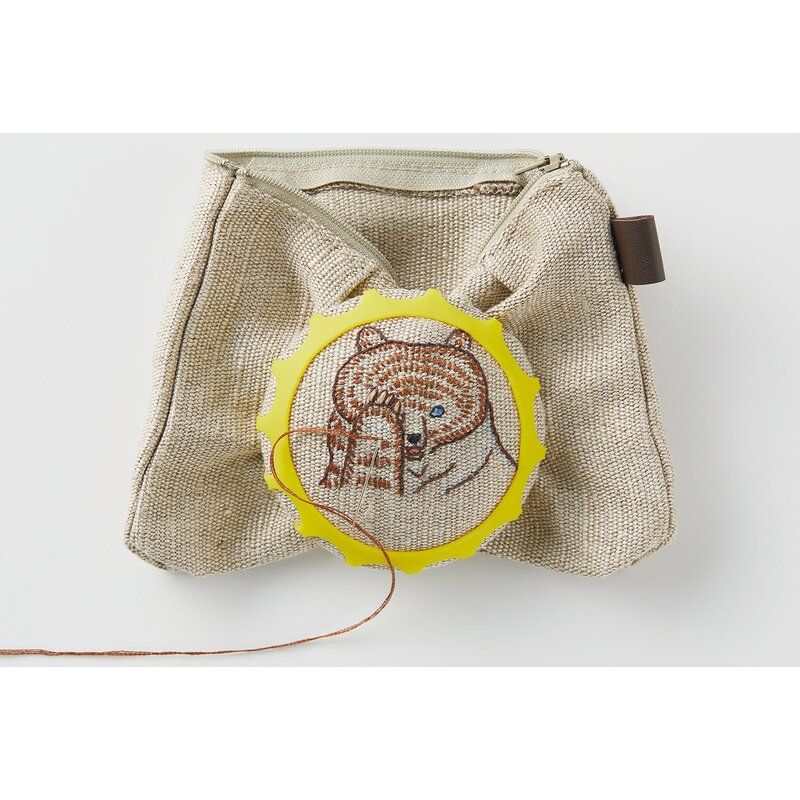 Clover Embroidery Hoop Stitch Dome