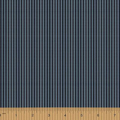 Camilla Fabric: Striking Stripes Navy (per 1/4 metre)
