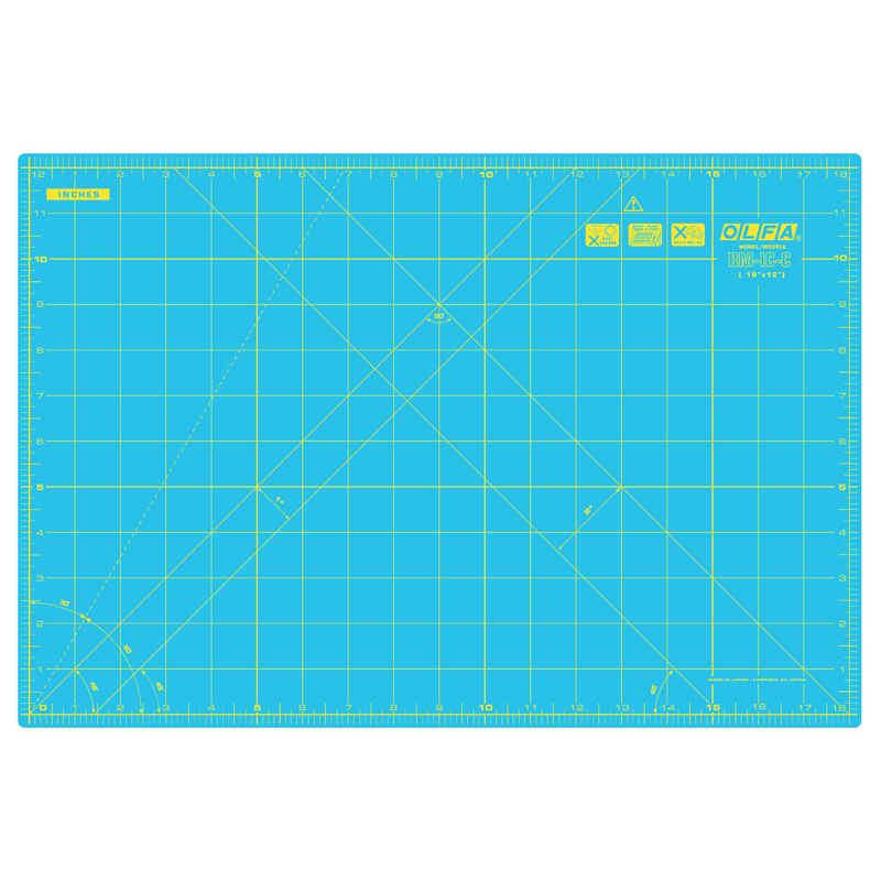 Olfa Aqua Rotary Cutting Mat 12" x 18"  30x45 cm