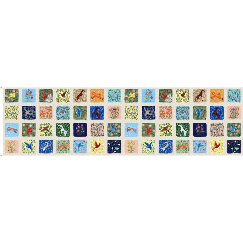 Backyard Wonders Bordered Accent Quilt Kit