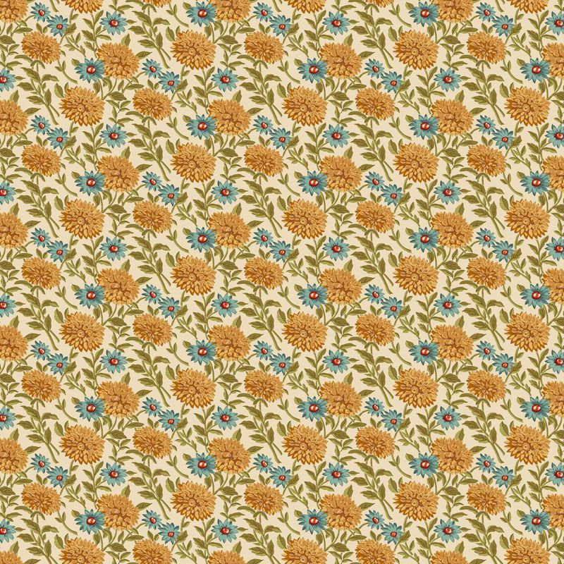 Autumn Woods fabric: Woodland Bloom, Light